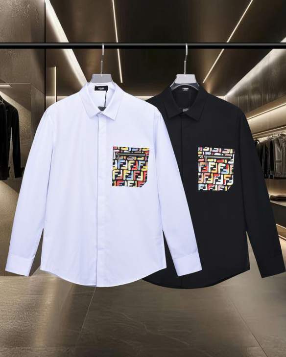 Picture of Fendi Shirt Long _SKUFendiM-2XLhgntx0226212